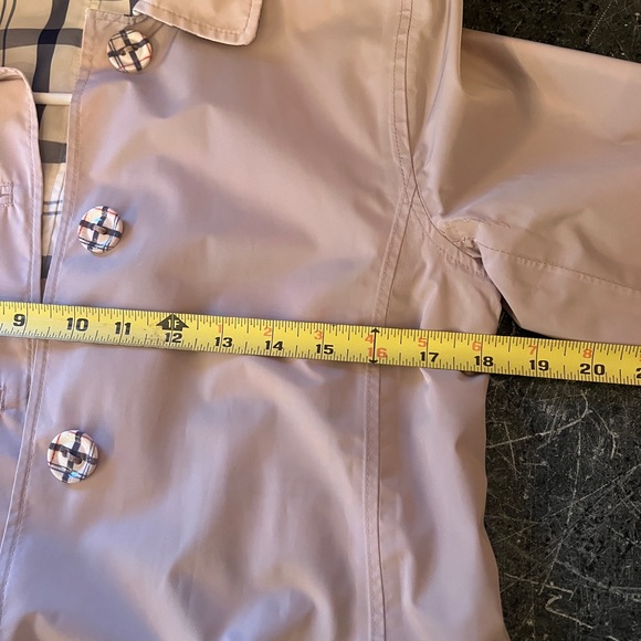 Barbour Reversible Derby Mac Jacket | US 4 | Water Resistant Plaid Coat - Picture 12 of 13